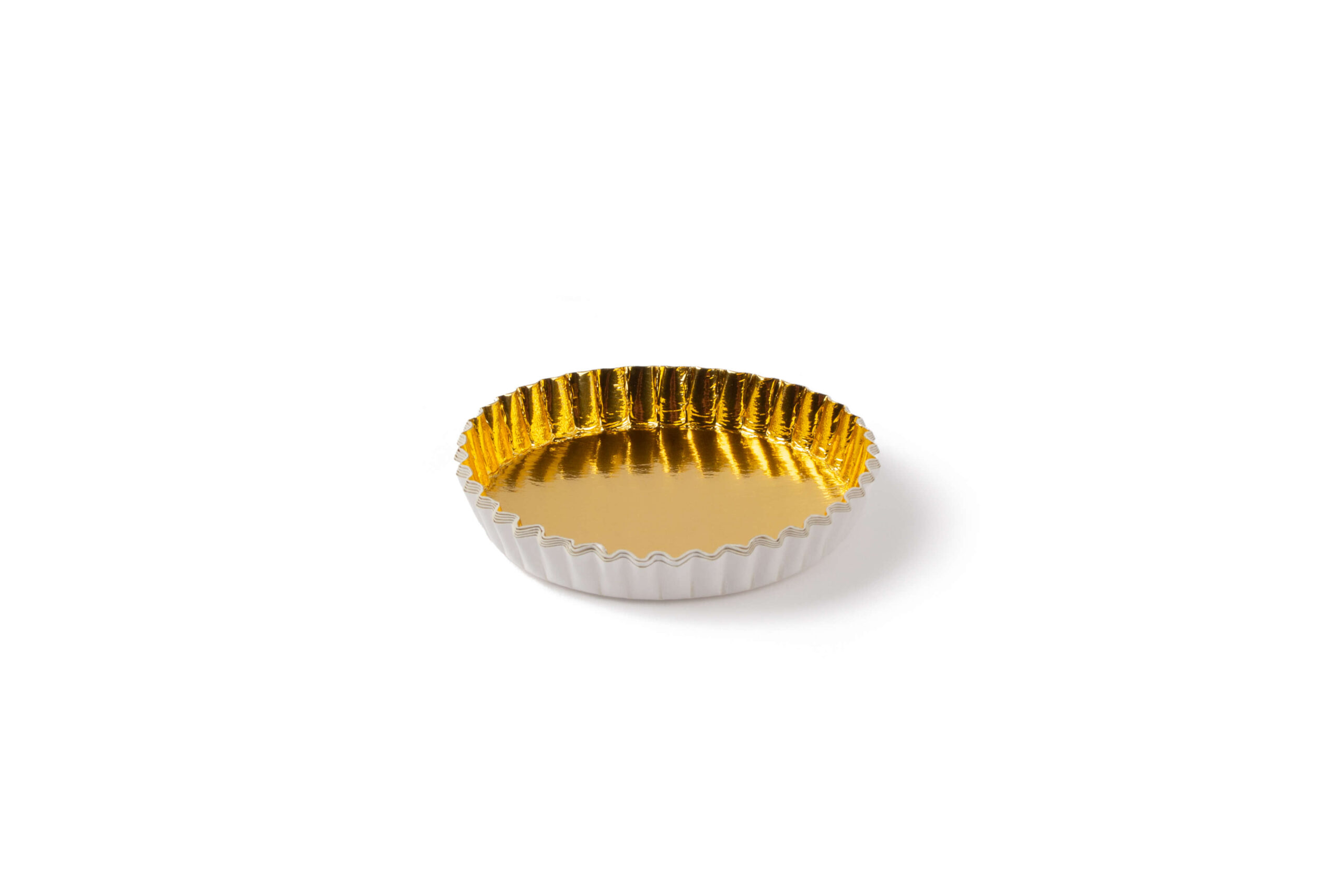 Standard baking cups for bakery & pastry - Metallic Cardboard